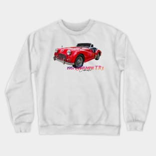 1957 Triumph TR3 Cabriolet Crewneck Sweatshirt